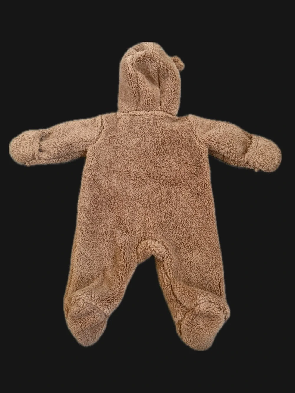 Carter's Brown Bear Sherpa Hooded One-Piece
